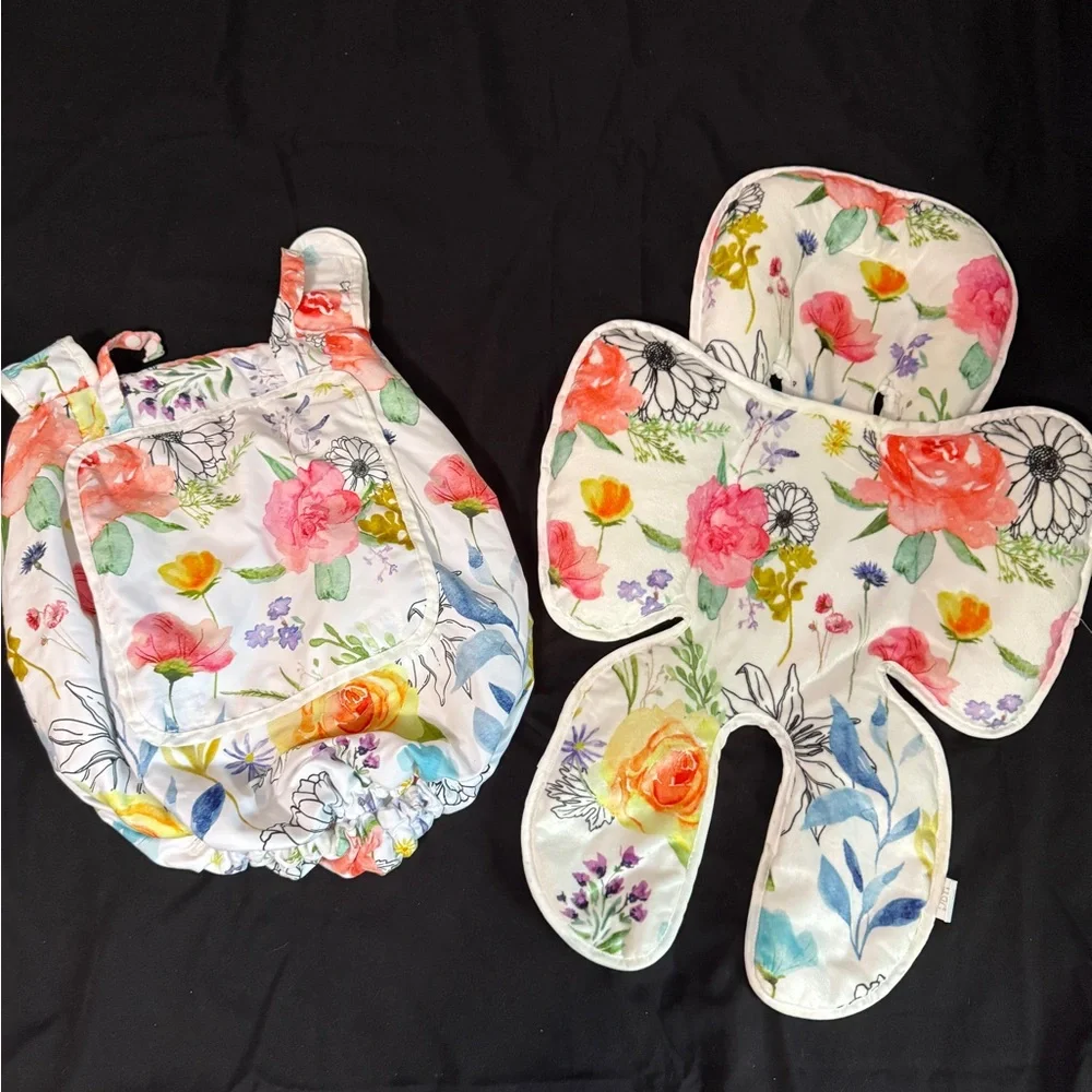 EUC infant seat cover and liner